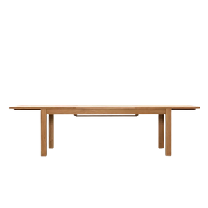 Mesa de Comedor Extensible Moderna para Exteriores, de Madera de Teca Sólida, con Extensión de Hoja Expandible, Resistente a la Intemperie, para Comedor de Resort o Villa - Product Image 3
