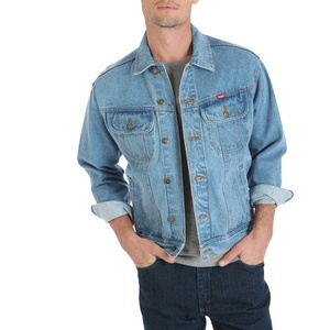 Chaqueta vaquera para hombre, precio barato de alta calidad, diseño personalizado, servicio OEM, camisa de manga larga con estilo atractivo para hombre, MOQ bajo - Product Image 4
