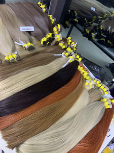 Extensiones de Cabello Humano, Super Double Drawn, Cabello Vietnamita Virgen, 100g, Liso Natural, con Todos los Colores, 55 cm de Largo - Product Image 3