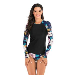Camiseta de natación de secado rápido con protección UV para hombre y mujer, manga larga, para surf y deportes acuáticos. - Product Image 2
