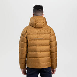 Blouson Bomber Matelassé Réversible Personnalisé pour Homme 2024, en Toile de Polyester Enduite, Col Montant, à Capuche, Chaud et Décontracté pour l'Hiver - Product Image 6