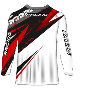 Vêtements de course de moto amples avec un design personnalisé et un imprimé par sublimation de logo, adaptés aux hommes et aux femmes, au prix de gros - Product Image 6