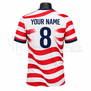 Camiseta de Fútbol Personalizada, Camiseta de Equipo de Fútbol, Impresión por Sublimación, Ropa Deportiva Transpirable de Secado Rápido, OEM - Product Image 2