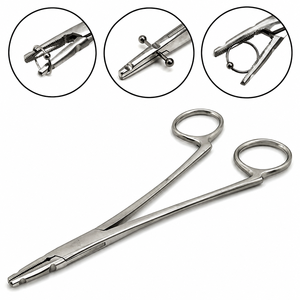 Pinzas de Acero Inoxidable para Abrir y Cerrar Anillos, Pinzas Quirúrgicas, Herramienta para Anillos de Joyería, Instrumento de Precisión, Proveedor Médico OEM - Product Image 6