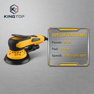 6 Inch Electric Orbital Sander 350W For Car Body <b>Paint</b> Preparation And Woodworking Industrial Variable <b>Speed</b> Bag Assembly - Product Image 4
