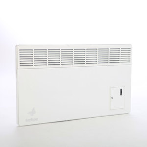 Radiateur mural convector 24H avec minuterie BC 125T blanc moyen IP24 étanche avec panneau de sécurité verrouillable - Product Image 2