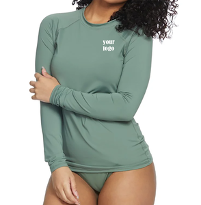 Camiseta de Protección Solar Unisex con Estampado Digital Personalizado, Manga Larga, UPF50+, Secado Rápido, Tela Elástica de 220g, para Surf, Buceo y Playa - Product Image 2