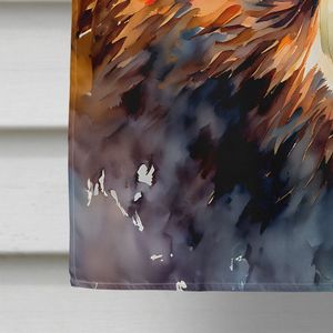 Grizzly Bear gran porche casa bandera Multicolor poliéster patio Banner ilustraciones con manga poste decorativo colgante de pared - Product Image 4