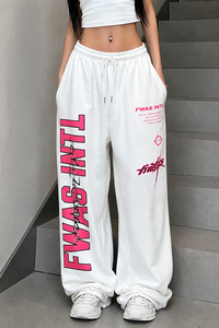 Pantalones Deportivos Personalizados Unisex Ligeros, 100% Mezcla de Algodón, Estilo Urbano, Pantalones de Felpa Holgados de Alta Calidad, OEM, Pantalones para Hombre - Product Image 5