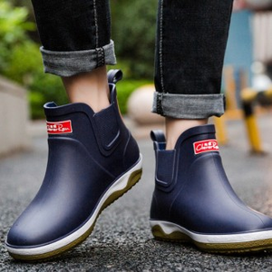 Stivali da pioggia estivi a 3 colori da uomo per uso quotidiano Rain07N - Product Image 1