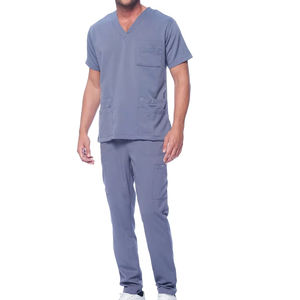 Tenues d'infirmiers en gros pour hommes, uniformes médicaux confortables, respirants, durables et élégants, vêtements de travail hospitaliers à vendre - Product Image 1