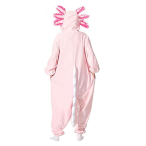 Pyjama Combinaison Femme Personnalisé à Capuche Hiver Automne en Polaire Respirant avec Logo Imprimé Brodé sur le Devant Manches Longues - Product Image 2