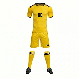 Uniforme de Fútbol Más Vendido, Transpirable, de Secado Rápido, Ligero, que Absorbe la Humedad, Diseño Personalizado, Ropa Deportiva, Uniforme de Fútbol Unisex - Product Image 4