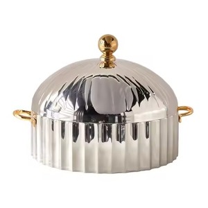 Marmite en Métal Premium Design Moderne Isolée Style Élégant Bol de Service pour la Table Catégorie Cuisine - Product Image 3