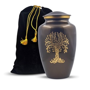 Urnas Funerarias Decorativas de Metal de Alta Calidad para Cenizas de Adultos, Hechas a Mano, Ecológicas, Clásicas, de Alta Venta, Urna Conmemorativa al por Mayor - Product Image 1