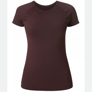 T-shirt court en coton pour femme, style vintage, respirant, séchage rapide, manches courtes, col rond, décontracté, pour l'été et la gym, rétro - Product Image 1