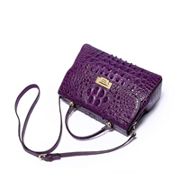 Sacs en cuir de crocodile de qualité supérieure, nouveau design, résistants à l'eau, ajustables, personnalisables, pour l'extérieur, vente en gros