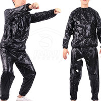 Servicio OEM, Traje de Sauna para Hombre Personalizable, Transpirable, de Alta Calidad, Último Diseño, Hecho en Pakistán, Material de Poliéster, Venta al Por Mayor