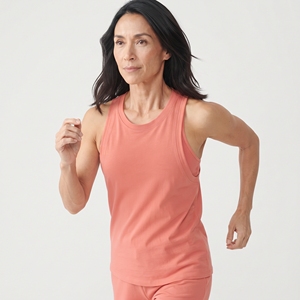 Débardeur de yoga court pour femme, sans manches, respirant, coupe ample et carrée, avec grandes emmanchures, idéal pour l'entraînement et la gym, vêtement de sport, vente en gros - Product Image 4