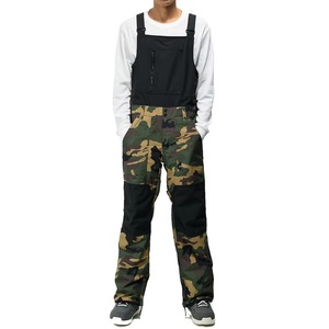 Pantalon de ski d'hiver personnalisé AMS SPORTS INTL avec logo, unisexe, grande taille, imperméable, respirant, isolé en Polartec, coupe-vent, camouflage - Product Image 1