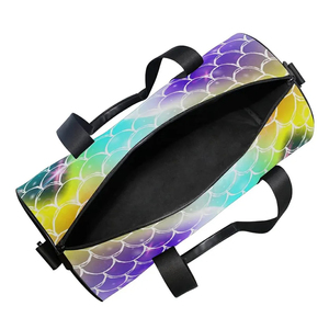 Custom <b>Rolling</b> Sport Weekender <b>Duffle</b> <b>Bag</b> Polyester Lining Large Capacity Portable Lightweight Water Resistant Travel Luggage - Product Image 6