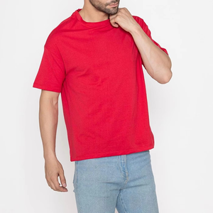 T-shirt classique pour homme à col rond, en coton doux et respirant, coupe basique, décontracté, à porter au quotidien, uni, solide, pour l'été, durable et confortable - Product Image 6