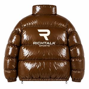 Latest Style 2026 Winter Warm Custom Made Men Hooded Bubble Jacket Best Selling Eco-Friendly Breathable Lightweight Front <b>Quick</b> - Product Image 2