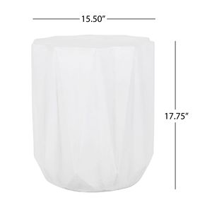 Lightweight <b>Outdoor</b> Concrete <b>Side</b> <b>Table</b> for <b>Outdoor</b> Living - Product Image 5