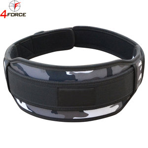 Neoprene Padded Gym Belt Adjustable Hook and Loop Closure Weightlifting Powerlifting Belt for Fitness Back Support - Product Image 2