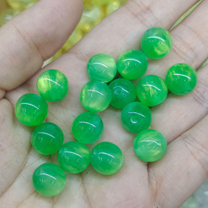 DS Factory <b>Direct</b> Sell New Pearlescent 10mm Round <b>Beads</b> Imitation Cat's Eye Resin <b>Beads</b> DIY Jewelry Accessories - Product Image 4