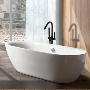 Rubinetto per Vasca da Bagno Freestanding con Doccetta - Rubinetti Premium per Bagno e Doccia - Product Image 3