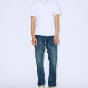 Vaqueros Baggy Y2K Personalizados para Hombre, Lavado a la Piedra, con Estampado de Diamantes de Imitación, Pierna Recta, Estilo Urbano, Moda Vintage - Product Image 6
