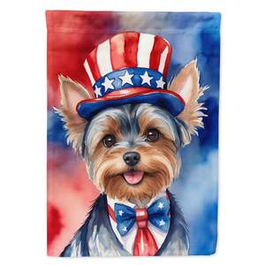 Yorkshire Terrier Patriotic American <b>Garden</b> <b>Flag</b> Multicolor Mailbox <b>Flag</b> Decorative Yard Banner for Patio Artwork Flower Beds - Product Image 1