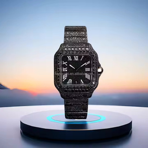 Reloj de Cuarzo Moissanite Ivory Drift Premium para Hombre con Diseño Minimalista y Acabado Liso, Diseño Elegante y Estilo Moderno - Product Image 3