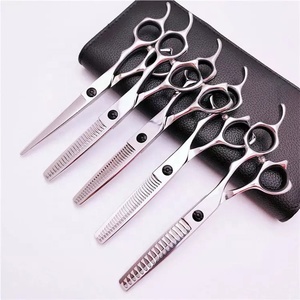 Vente en gros professionnel Salon de coiffure ciseaux de coiffure coiffeur coupe amincissement cisailles salon de coiffure outils équipement OEM - Product Image 4