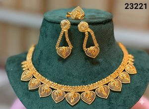 2024 Best Buy <b>Indian</b> Inspired African Fashion Alloy <b>Jewelry</b> <b>Set</b> for Women Vintage Comoros Mayotte Necklace Earrings Ring - Product Image 5