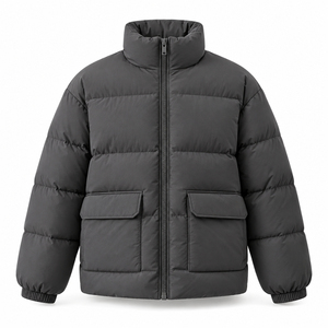 OEM Custom Logo High Quality Cheap Price Puffer <b>Jackets</b> <b>for</b> <b>Men</b> Unique Design Winter <b>Jacket</b> Stand Pattern Warm Winter Coat - Product Image 3
