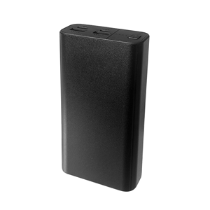 แบตเตอรี่สำรองพกพา 10000mAh ลิเธียมโพลิเมอร์ ชาร์จเร็ว 18W ช่องเสียบ USB-C ช่องเสียบ USB คู่ หน้าจอ LED วัสดุ ABS สำหรับโทรศัพท์มือถือ - Product Image 4