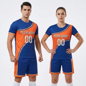 ชุดเสื้อฟุตบอลแบบกำหนดเองสำหรับผู้ชาย ชุดทีมเยาวชน ชุดฟุตบอลระบายอากาศได้ดี พร้อมชื่อและหมายเลข - Product Image 2