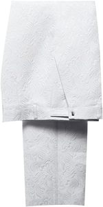 Traje Formal de Negocios para Hombre, Estilo Británico, de 3 Piezas, de Lana Peinada, Corte Entallado, Antiarrugas, con Solapa de Muesca, Blazer, Chaleco y Pantalones - Product Image 5