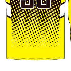 Uniforme de football américain personnalisé à manches courtes et options grandes tailles, numéros en twill, service OEM pour l'entraînement des équipes - Product Image 4