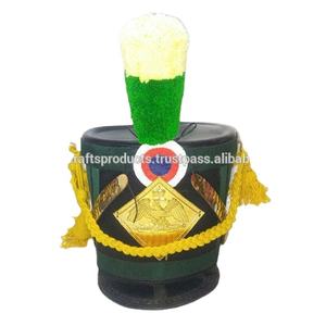 Fashionable Custom Requirement Logo Adjustable <b>Men</b> Handmade Embroidery Napoleon Shako <b>Hats</b> - Product Image 2