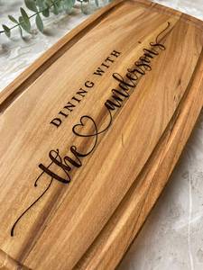Tablas de Cortar Rectangulares de Madera Personalizadas, Pulimentadas y Ecológicas, Tabla de Carnicero con Diseño Universal para Exportación a la India - Product Image 5