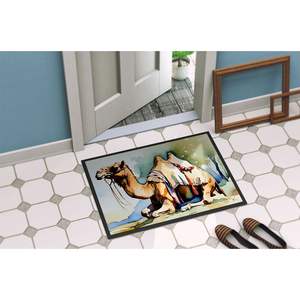 Felpudo de camello antideslizante lavable de pila baja para interiores/exteriores, alfombrilla para entrada de 24H X 36W, alfombrilla para puerta Delantera - Product Image 4