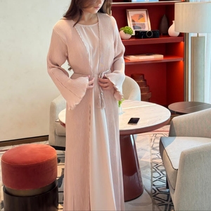 2026 Wholesale Dubai Abaya for Women Hand Work <b>Kaftan</b> Traditional Islamic Clothing and Accessory Designed for Muslims - Product Image 2