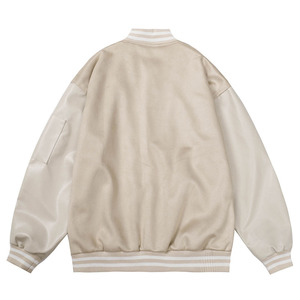 Chaquetas Varsity de Fábrica OEM, Chaqueta Clásica de Béisbol Universitaria, Tela de Alta Calidad, Personalización de Marca Disponible para Pedidos al por Mayor - Product Image 4