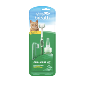 TropiClean Oral Care Kit With Finger <b>Brush</b> and Brushing Gel - For Dogs, Cats and <b>Puppies</b> Dog (S/M) - Product Image 3