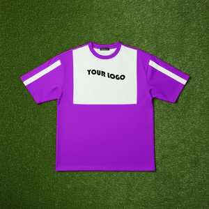 T-shirts pour hommes de haute qualité en jersey 100% coton 180g, logo imprimé numérique personnalisé, coupe ample, respirant, épaules tombantes, bicolore - Product Image 6