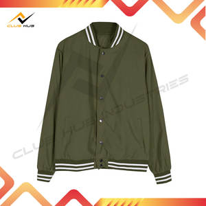 Blousons Bomber Homme Personnalisés Brodés Épais en Toile de Nylon pour l'Extérieur, Style Streetwear, Grandes Tailles, Manteaux d'Hiver Tendance - Product Image 3