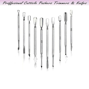 Pousse-cuticules double face professionnel, outil de soin des ongles pour salons de beauté, soin des ongles de qualité supérieure - Product Image 4